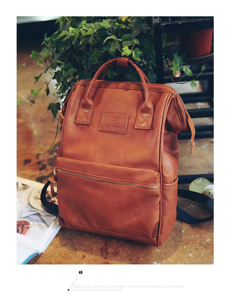 Брендовый женский рюкзак из искусственной кожи, водонепроницаемый рюкзак для ноутбука, вместительные школьные сумки, рюкзак для путешествий для девочек-подростков, Mochila Bolsas