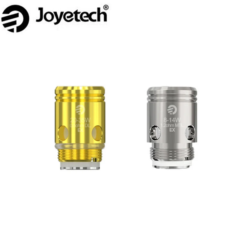 5 шт. Joyetech EX 0.5ohm DL. Катушка и EX 1,2 Ом MTL. Испаритель электронной сигареты для Joyetech Exceed D19 Tank D22 CUBOID Lite