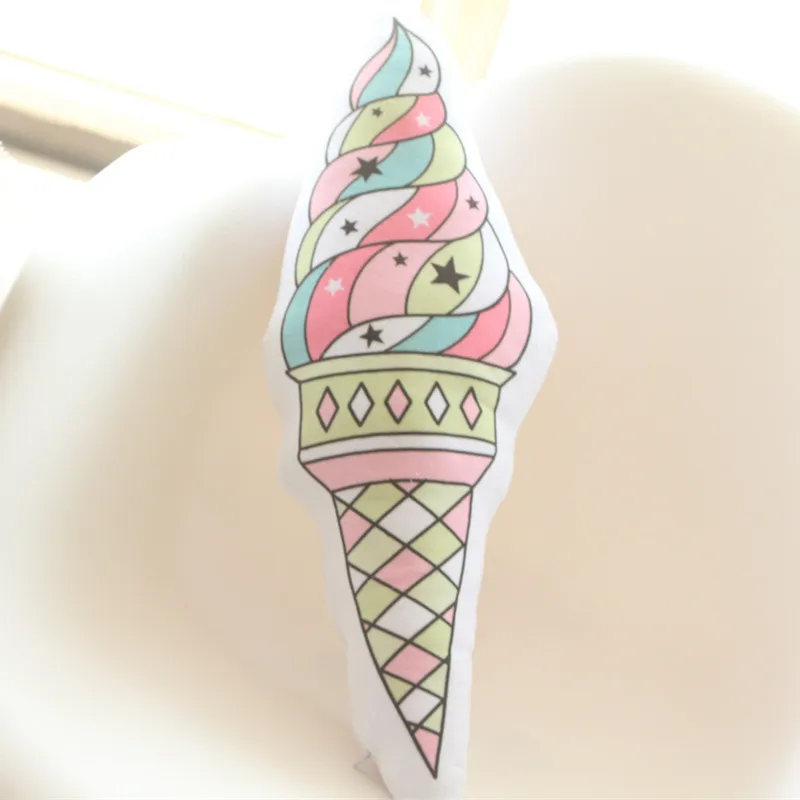 Милый единорог однороговая кошка плюшевая подушка Icecream милая мягкая кукла в