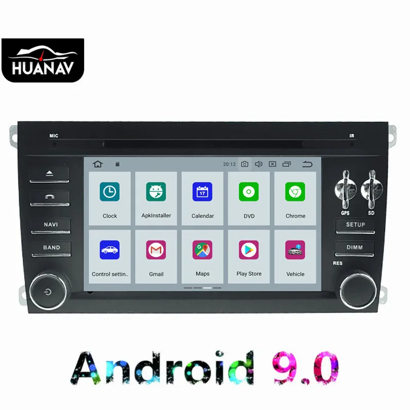 Sale Android 9.0 Car DVD Player GPS navigation For Porsche Cayenne 2003-2010 multimedia Car Audio player head unit tape recorder maps 1