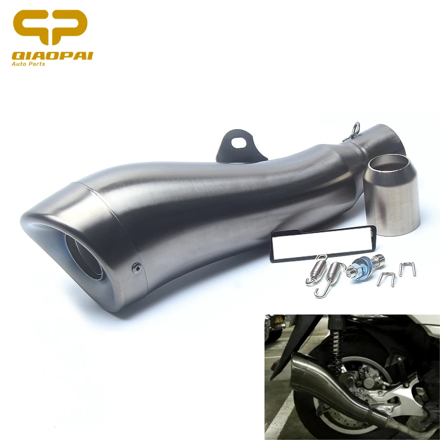 Motocicleta tubo de Escape GP escapar de la bici de la suciedad HP Scorpio tubo de Escape silenciador DB asesino para Kawasaki Z250 300 Yamaha 350 R15/25