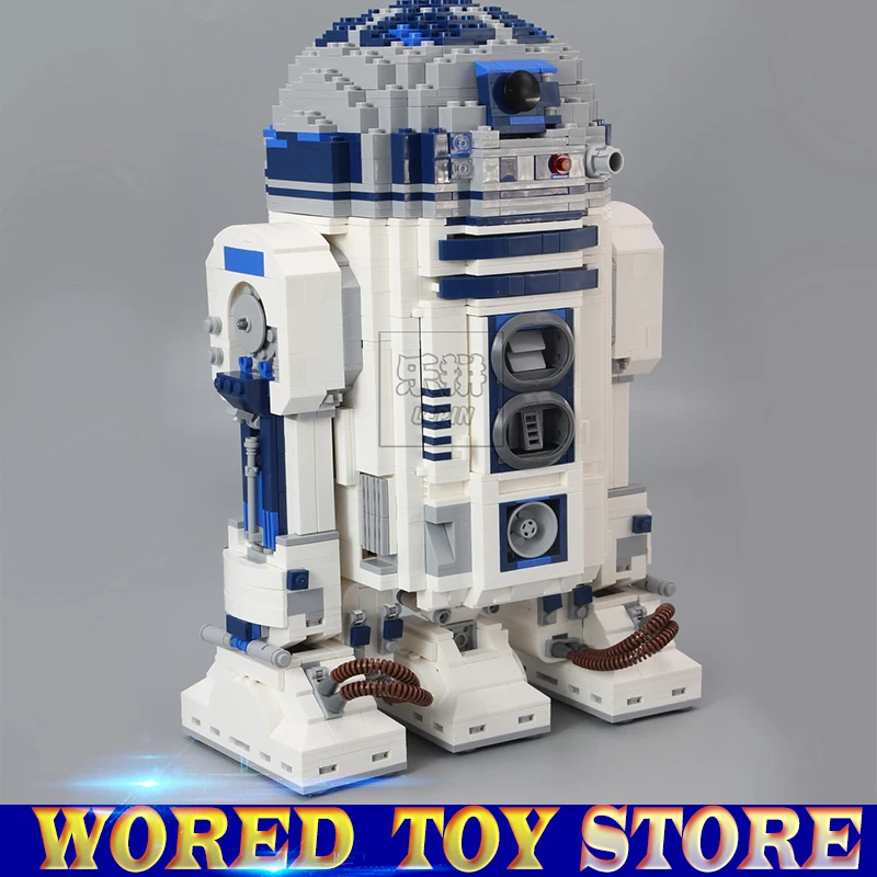 

Lepin 05043 Genuine Star Series The R2 Robot Set D2 Out of print Building Blocks Bricks Toys Compatible legoed 10225 wars