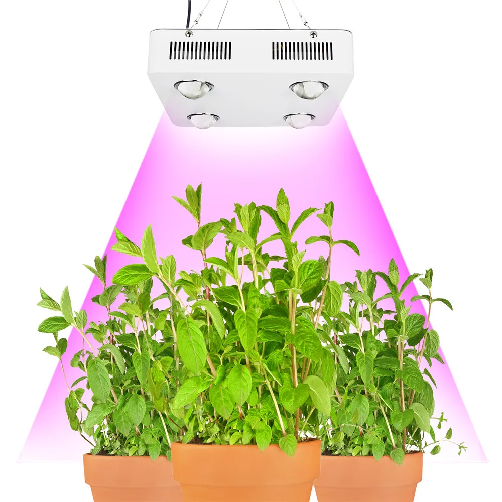 CF Grow 300W 600W COB LED Grow Light Greenhouse Hydroponic Plant Growing Lamp Full Spectrum Replace UFO HID Grow Lighting