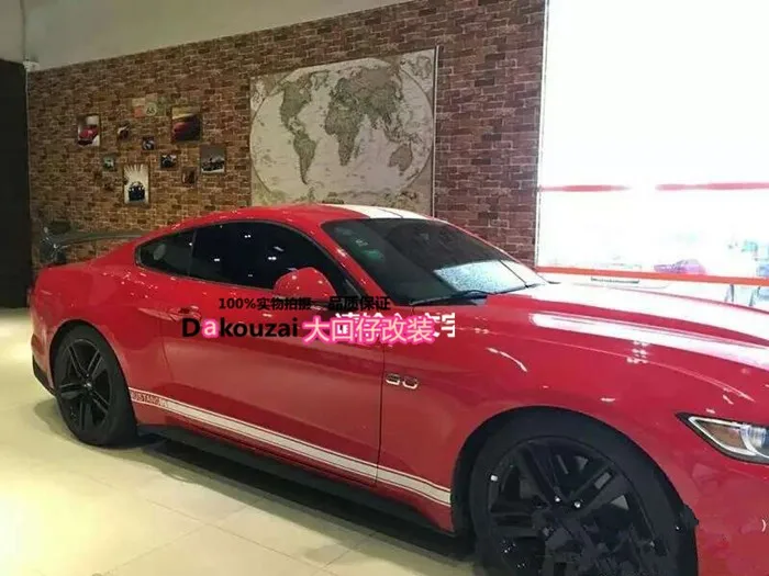 Подходит для FORD mustang углеродного волокна задний спойлер заднее крыло