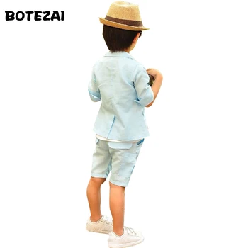 

Summer Children Clothing Set Korean style boys suit baby& kids clothes set coat+pants 2 pcs outfits children wear