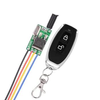 

Mini Wireless Switch Wide Voltage RF Remote Switch Car Bus Motorcycle Truck Storage battery Light Lamp LED 12V 13.8V 16V 24V 36V