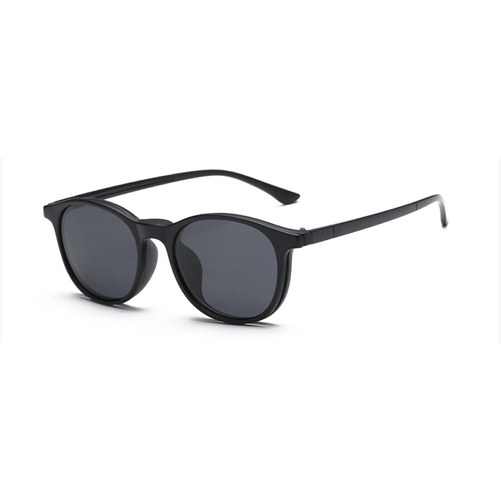 Samjune магнит поляризационные очки Polaroid клип зеркальная застежка на солнцезащитные очки прикрепляемые очки мужские корректирующие солнцезащитные очки на заказ близорукость - Цвет линз: 224C5ZB C1