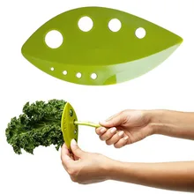 Kale-Pelacables de hierba verde, de hojas sueltas utensilio de cocina, OK 0398, 1 unidad