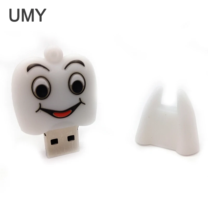 cartoon usb flash dog and tooth pen drive cute memory stick memoria 16gb 8gb 4gb 32gb cle usb disk bellek 2.0 gift pendrive cool