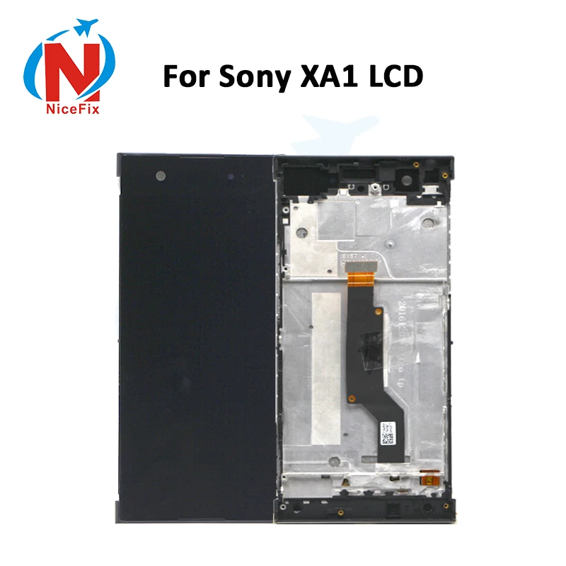 

For Sony Xperia XA1 G3116 G3123 LCD Display Touch Screen Digitizer Assembly With Frame Replacement Parts For SONY XA1 LCD