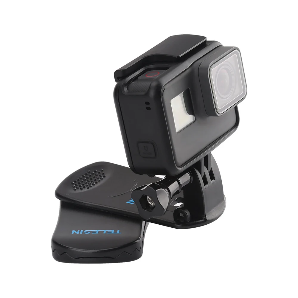 GoPro рюкзак зажим Крепление для Hero 8 7 6 4 3 + 2 5/4 все серии Xiao Yi 4K SJCAM SJ4000 EKEN SOOCOO