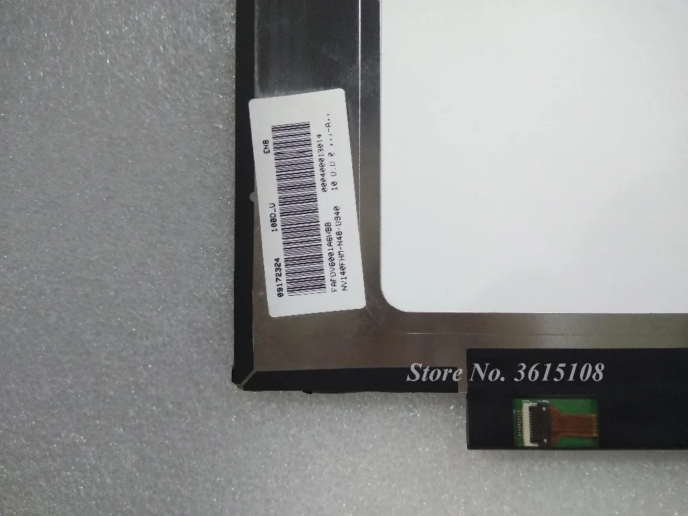 

NV140FHM-N48 IPS LCD Screen Matrix for Laptop 14.0" FHD 1920X1080 30Pin NV140FHM N48 Matte panel Replacement
