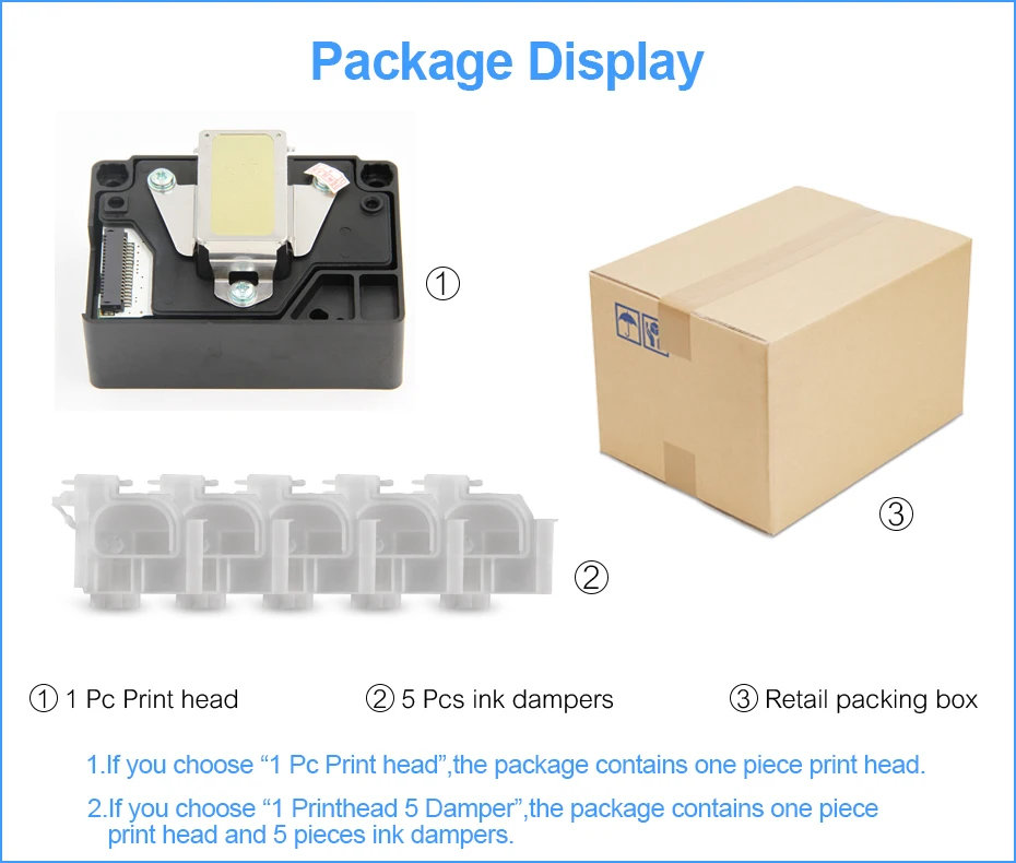 F185000 F185010 печатающая головка Печатающая головка для Epson Stylus Photo T1110 T1100 T30 T33 L1300 B1100 C10 C120 ME1100 ME70 TX525 WF1100