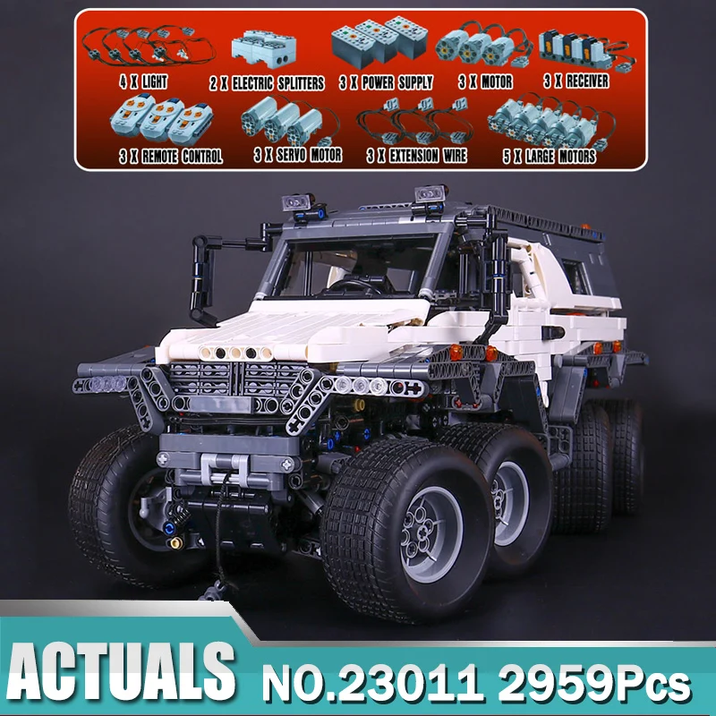 

Technic Series 23011 Off-road Vehicle Remote Control Car Model Building Block Bricks Toys Compatible with Lego 5360