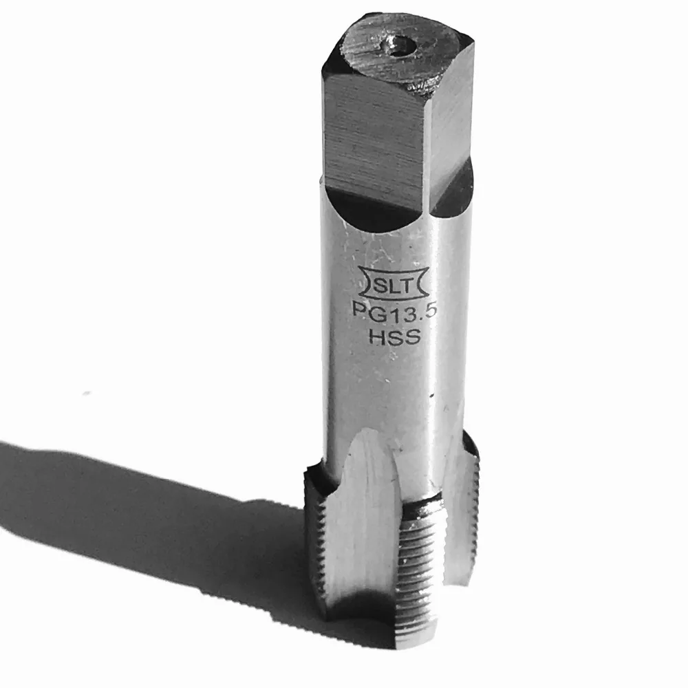 Free shipping 1PC HSS 80 degree PG13.5-18 TPI Tap hss machineTaps for Steel cylinder pipes threading | Инструменты