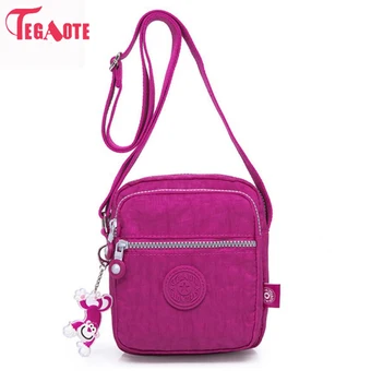 

TEGAOTE Women Messenger Bag Fashion Printing Small Bags for Ladies Nylon Handbag Women's Shoulder Bag Crossbody Bag Bolsa