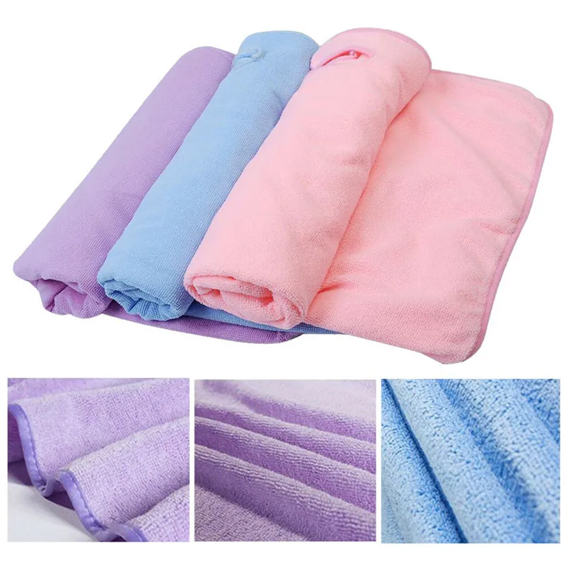 Новые модные банные мягкие однотонные банные полотенца Горячая леди Женщины носимые быстросохнущие MagicBeach спа полотенце-Халат домашний текстиль