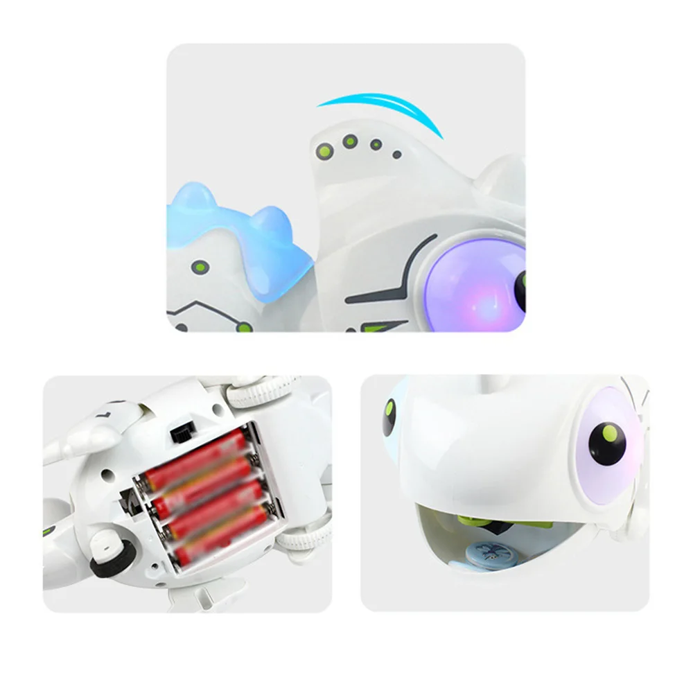 Робот умный Хамелеон электронные питомцы игрушки RC может есть вещи функция милые умные игрушки роботы животные игрушки для детей