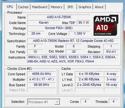 Процессор AMD A10 7800 серии A10-7850K A10 7850 A10 7850K 3,7 GHz четырехъядерный процессор AD785KXBI44JA разъем FM2