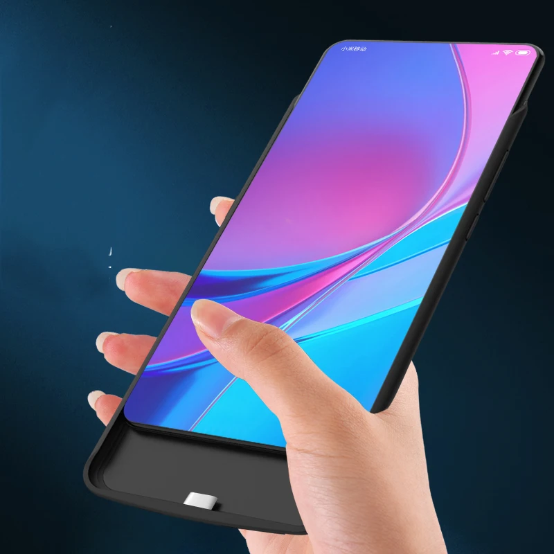 Чехол с зарядным устройством для Xiaomi Mi 9 тонкий ударопрочный чехол глобальный