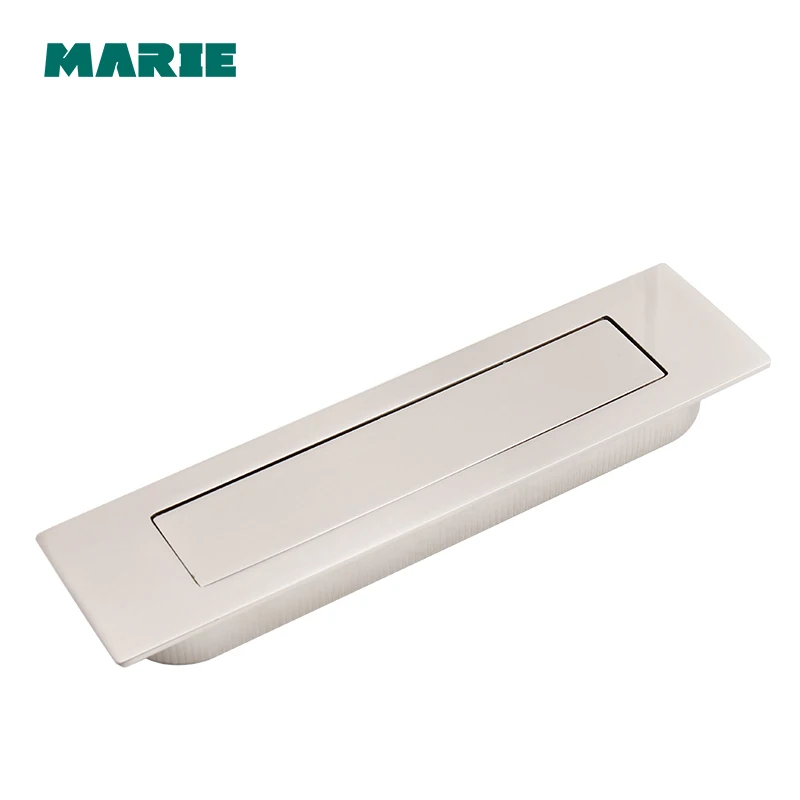 Kitchen Cabinet Drawer Concealed Handles Embedded Furniture Door Knobs Wardrobe Stealth Handle Cupboard Closet Dresser Pulls