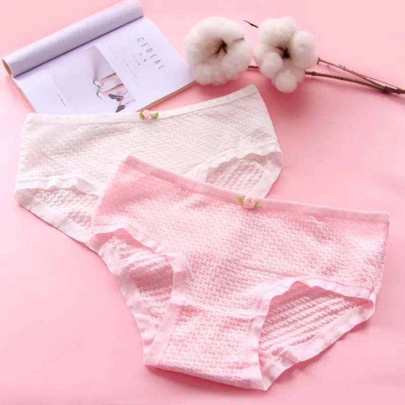 

2019 New Arrival Sexy Cotton Waist Women Panties Lingerie Underwear Women Panties Ladies Briefs Multicolor