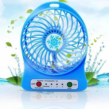 Универсальный портативный Перезаряжаемый светодиодный вентилятор охладитель воздуха мини Рабочий стол USB вентилятор для ПК ноутбука компьютера различных цветов