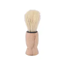 Для мужчин деревянной ручкой барсук волосы борода, щетка для бритья, цирюльник, инструмент для очистки
