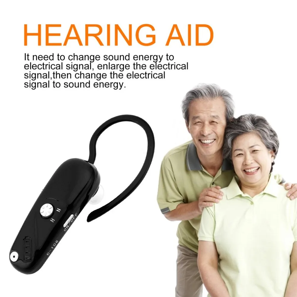 

Invisible Hearing Aid Sound Enhancement Ear Hook Digital Sound Amplifier Portable Volume Control Adjustable Tone Hot