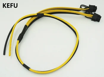 

5pcs/lot ATX 2*PCI-E 8(6+2) PC Graphics Video Card DIY Power Cable 12AWG+16AWG welding cable