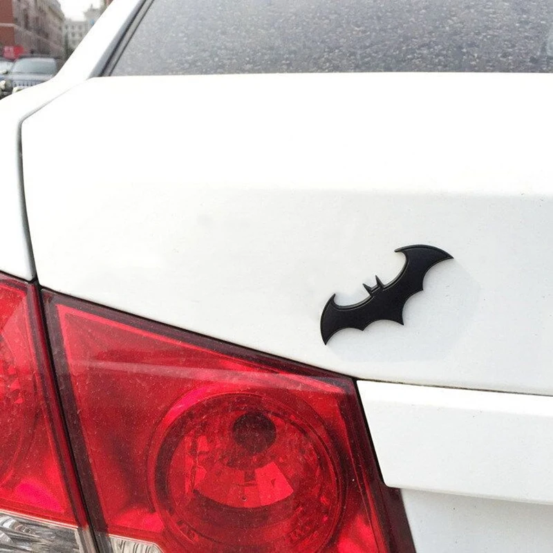 наклейки на авто 3D наклейки холодный металл bat авто логотип автомобиля укладки Металл Бэтмен знак герба Хвост Наклейка мотоцикл