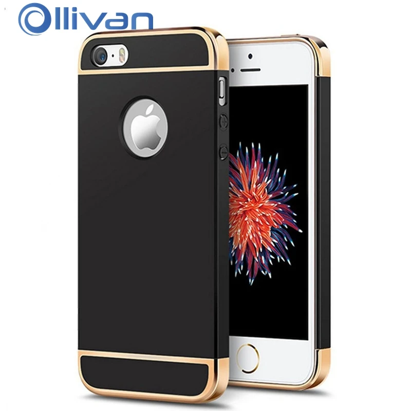 OLLIVAN Matte Case for iPhone 5 cases Luxury Slim hard funda For iPhone