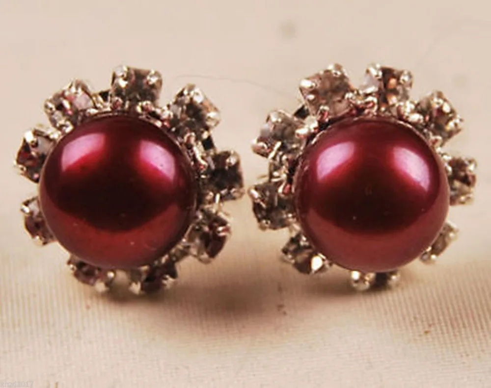 

8-9mm Rose koy Perl Erring Grde