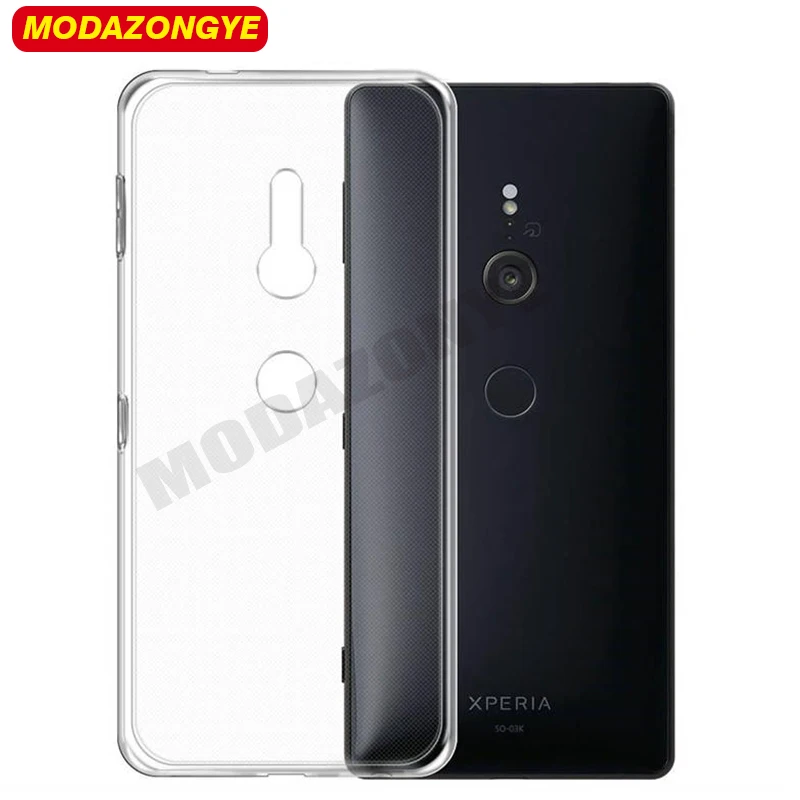 Чехол для Sony Xperia XZ3 чехол мягкая задняя крышка из ТПУ XZ 3 H8416 PF42 H9436 силиконовый |