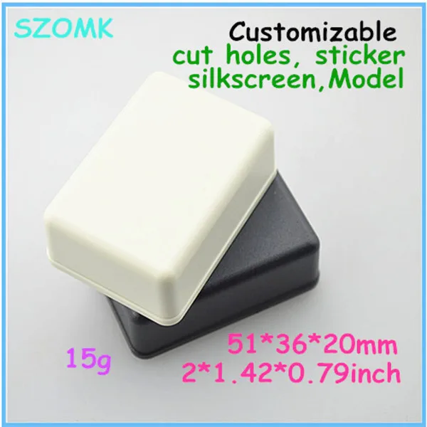 abs plastic electronics enclosure (20 pcs) 51*36*20mm szomk small control box electronic project case | Обустройство дома