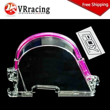 FREE SHIPPING VR RACING – CLEAR CAM GEAR TIMING BELT COVER TURBO CAM PULLEY FOR HONDA CIVIC 96-00 D15 D16 VR6337