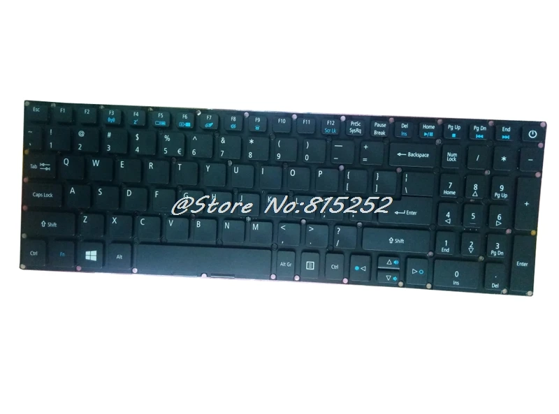 Клавиатура с подсветкой для ACER E5 573 553 523 522G 573G 752G V3 574G F5 572G 722 NSK RE0SC 1D Английский