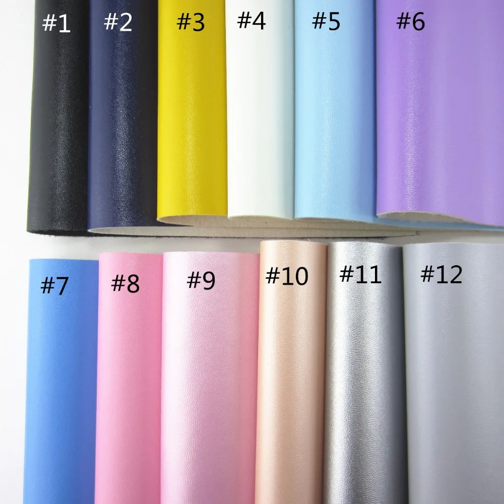 

A4 Sheet 8"X11.8" Soft smooth PU Artificial Leather synthetic faux pu leather fabric for bows earring DIY 1pieces F0417