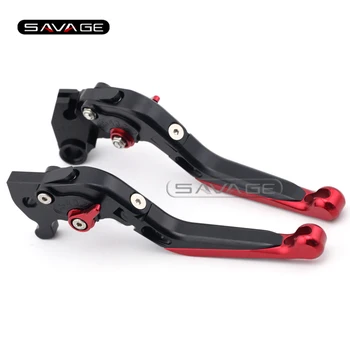 

For YAMAHA MT15 M-slaz 150/ FZ150i 2014 2015 2016 Black+Red Motorcycle Adjustable Folding Extendable Brake Clutch Levers