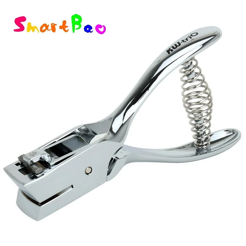 punch paper plastic hand card 5mm 3X13mm hole punch Pliers Hole Hand Held Steel