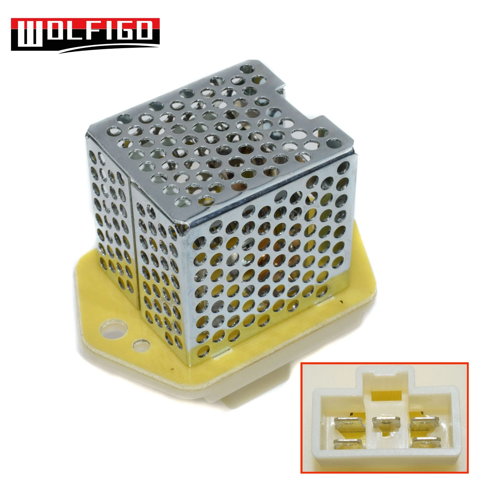 

WOLFIGO New HVAC Blower Motor Resistor for Nissan Pickup Pathfinder D21 720 For Infiniti M30 RU207 3A1155 2715006J01 RU892
