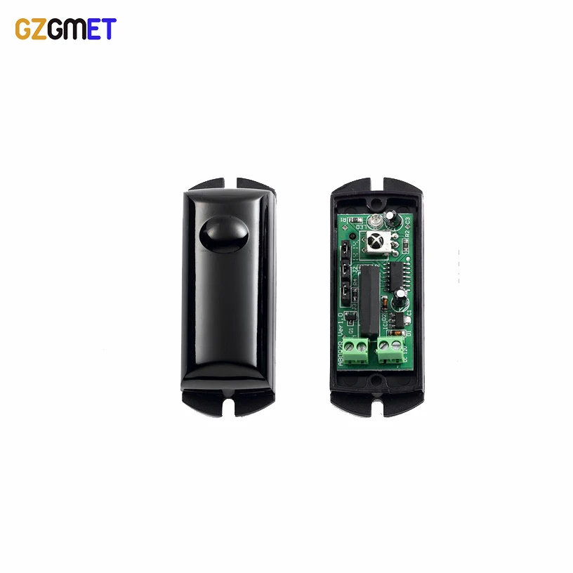GZGMET Sensitivity Infrared Beam Sensor Alarm Photoelectric Single IR Beam Detector Security System lpsecurity 200m ir sensor gsm alarm security infrared beam detector 3 beam photoelectric security infrared sensor