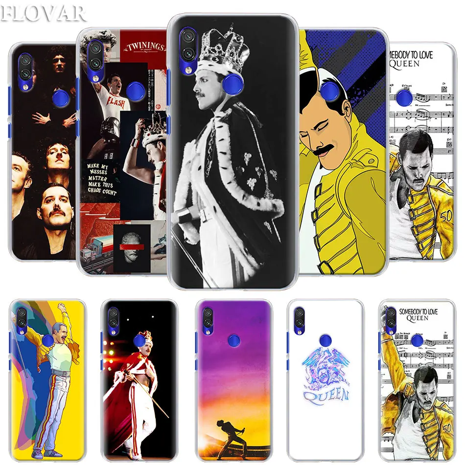 

Freddie Mercury Queen Phone Case for Xiaomi Redmi 7 5 6 Pro Note 7 Pro 5 5A 6 Mi A1 A2 8 Lite 9 Case Coque