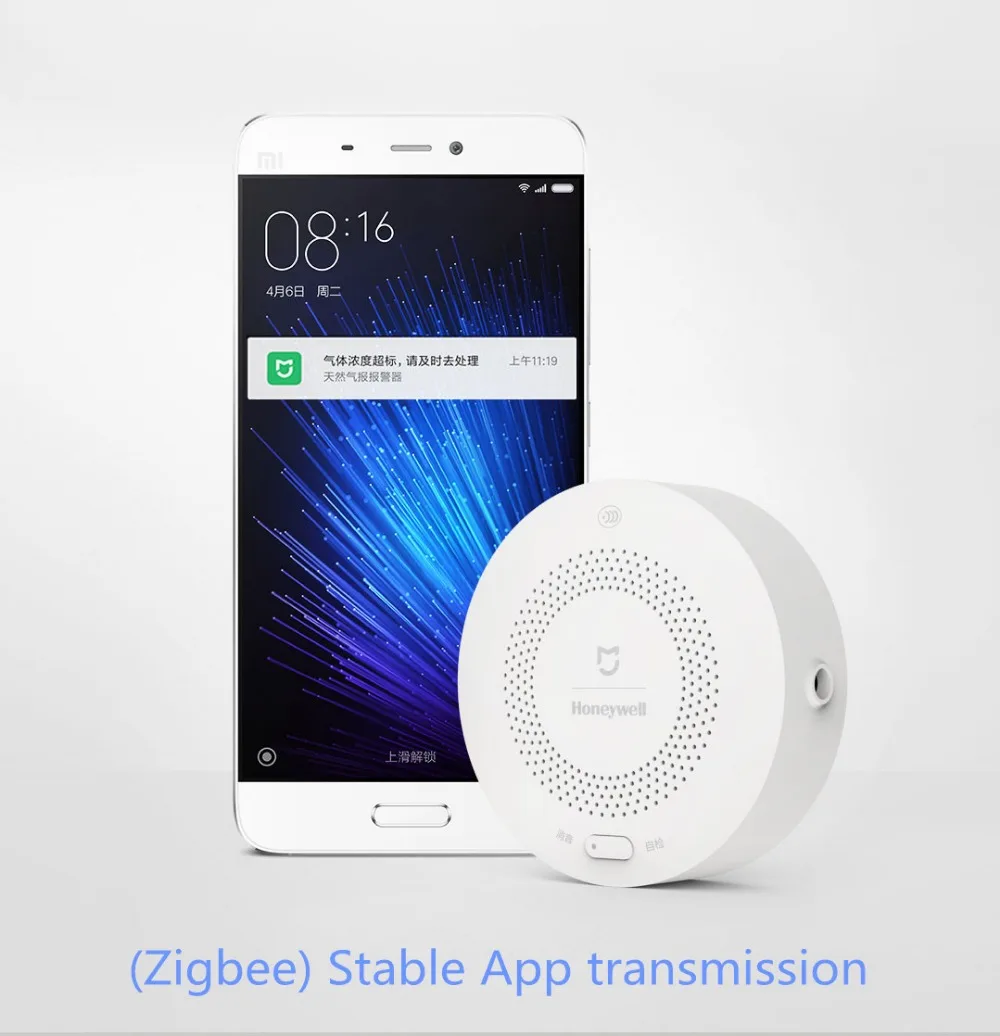 Xiaomi Honeywell детектор газа сигнализации, Aqara Zigbee пульт дистанционного управления CH4 мониторинг потолка и настенный легко установить работу приложение Mijia