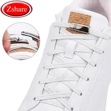 1 Pair No Tie Shoe laces Magnetic Shoelaces Elastic Kids Adult Unisex Quick Locking Flat Shoe lace Leisure Sneakers Lazy laces