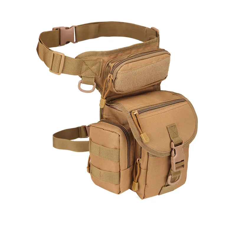 

outdoor Military Molle Tactical Leg Bag Waterproof wearproof CS Equipment Combat waist bags Multi-purpose Messenger Shoulder Bag