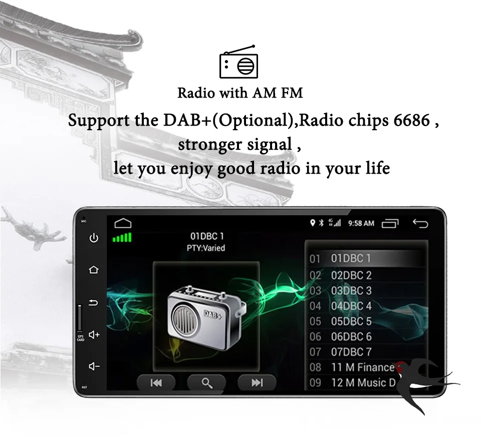 Cheap Android 9.0 8 Core 4GB 64GB ROM Car GPS DVD Navigation Head Unit for Mitsubishi Outlander Lancer ASX Pajero 2013 2016 Sport L200 4