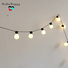 5.9M 20 LED String Light Outdoor Fairy Lights Garland G45 Bulbs Garden Patio Wedding Christmas Decoration Light Chain Waterproof