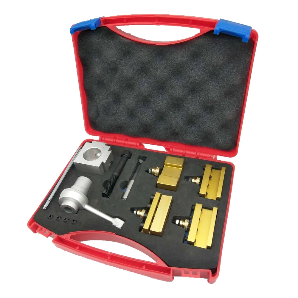Mini CNC Lathe Tool Holder Quick Change Tool Post Cutter Holder Screw Kit Set Boring Bar Turning Facing Wrench