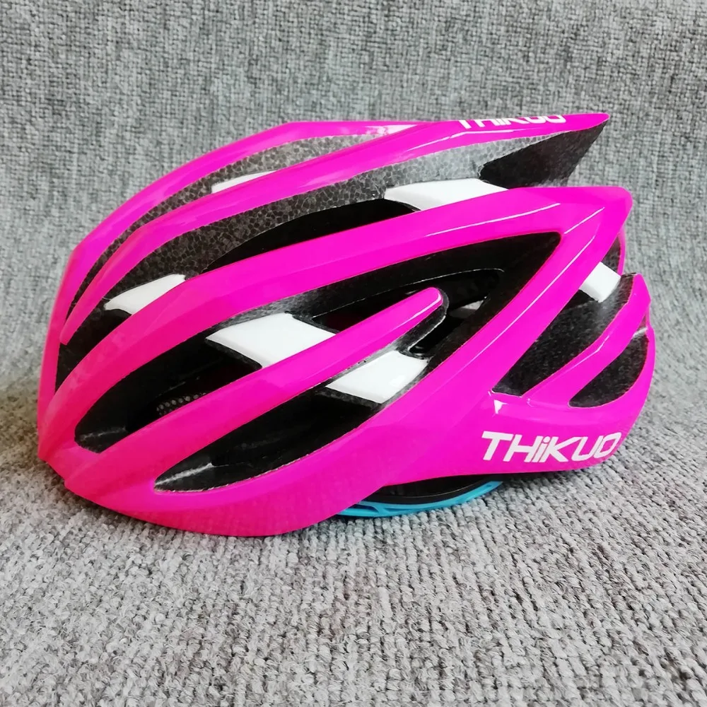 Тикуо крутые велосипедные шлемы мужские и женские велосипедные шлемы розовые/желтые дорожные велосипедные и горные шлемы для продажи